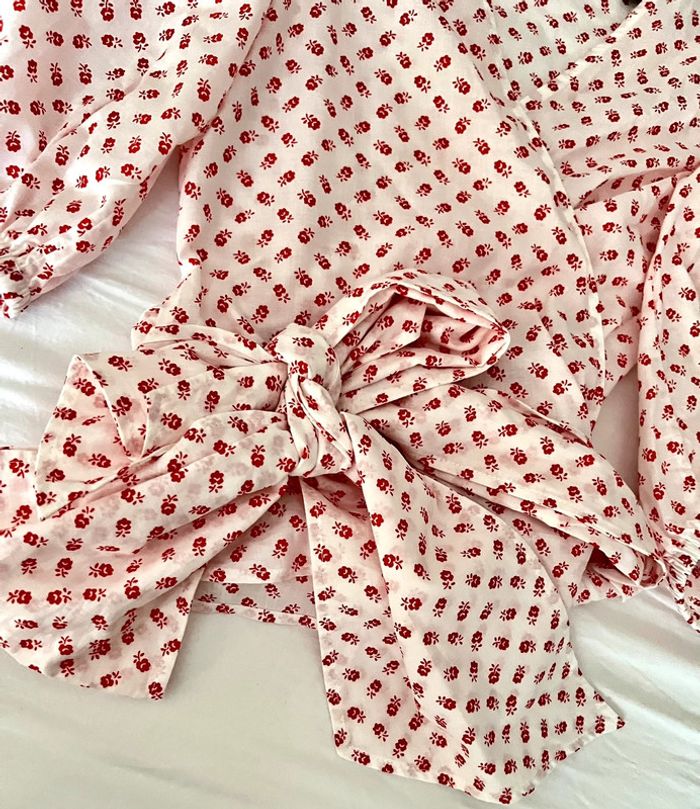 Blouse Bambino Claudie Pierlot imprimée fleurs Taille 36 - photo numéro 7