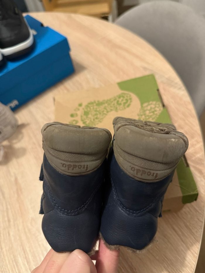 Froddo - chaussures bébé premiers pas avec fourrure naturelle - photo numéro 4