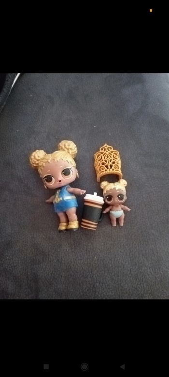 Poupée lol et sa petite soeur