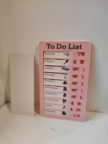 Tableau to do list - routine quotidienne