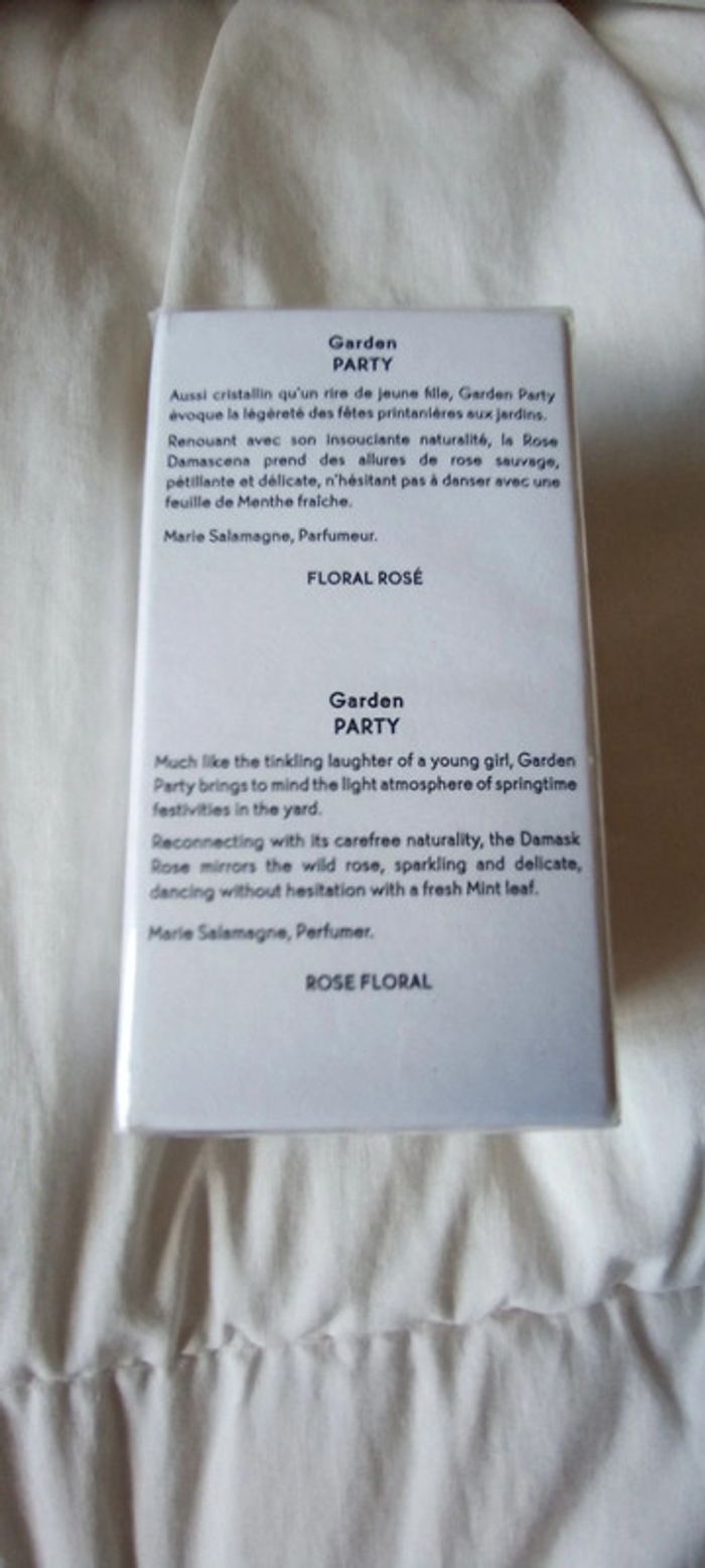 Eau de parfum Yves Rocher garden party 30ml neuf sous blister - photo numéro 3