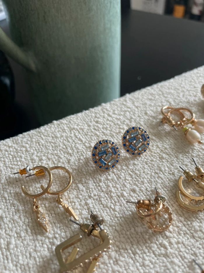 Lot 26 paires boucles d’oreilles - photo numéro 8