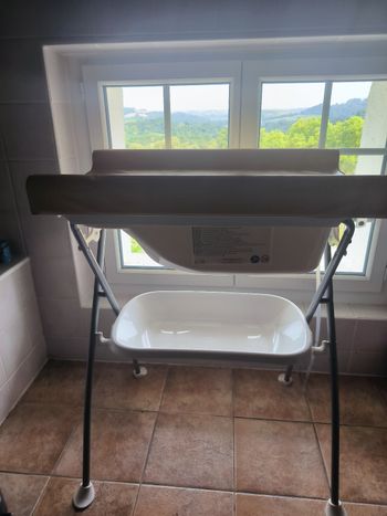 Baignoire table à langer