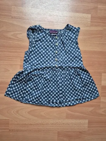 Blouse 7 ans marguerites sergent major