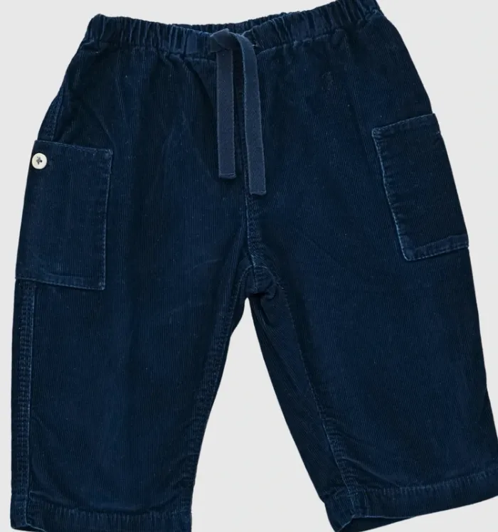 Petit Bateau Pantalon 6 mois en velours