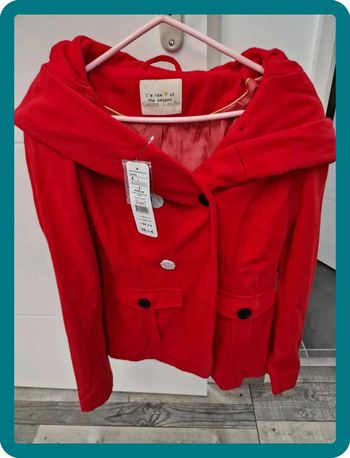 Manteau capuche large