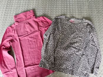 2 T-shirt manche longue fille