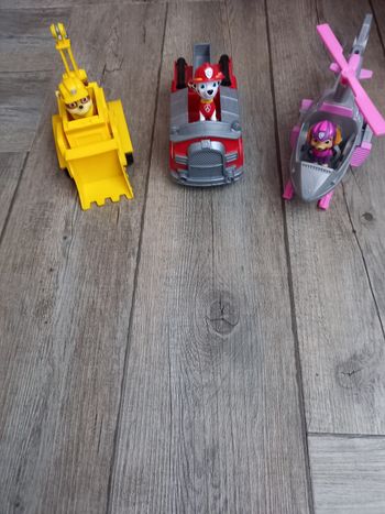 Lot 3 véhicules pat patrouille