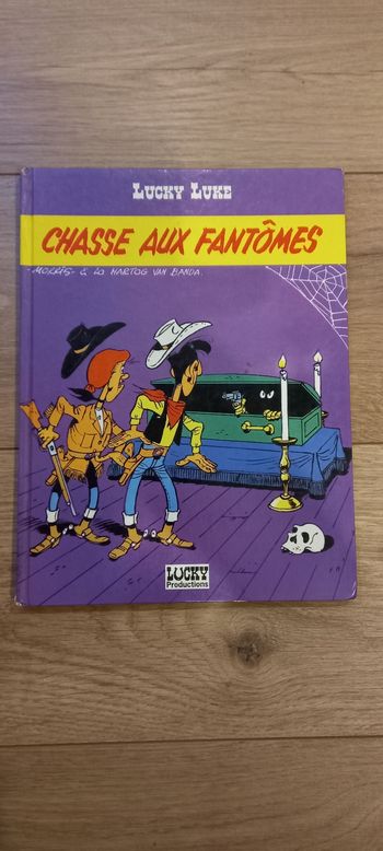BD Lucky Luke et BD rantanplan