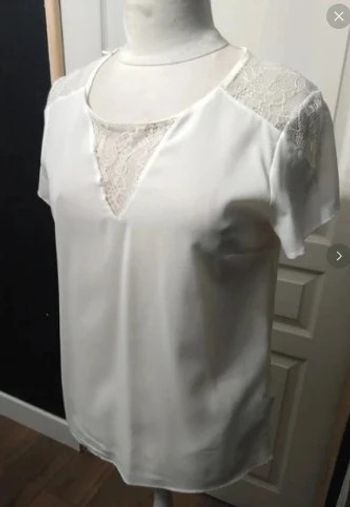 Blouse blanche Etam t 38