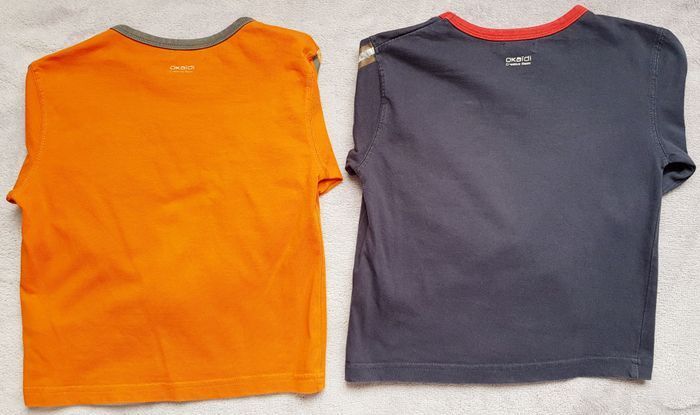 💙 T-shirts manches longues - Okaidi - 4 ans 💙 - photo numéro 3