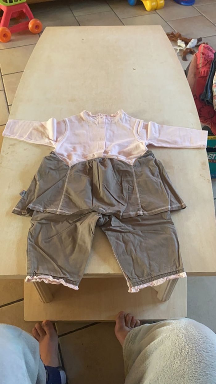 Tunique avec pantalon intégré La Compagnie des Petits - photo numéro 2