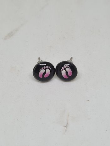 Boucles d'oreilles puces