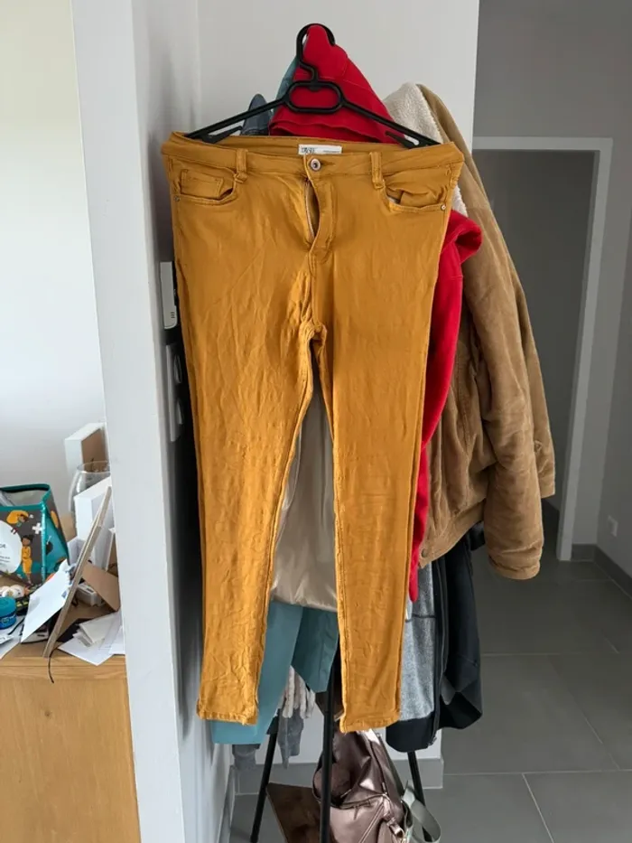 Pantalon moutarde Daysie