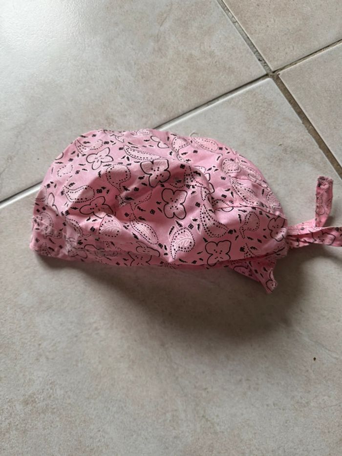 Bandana rose fille