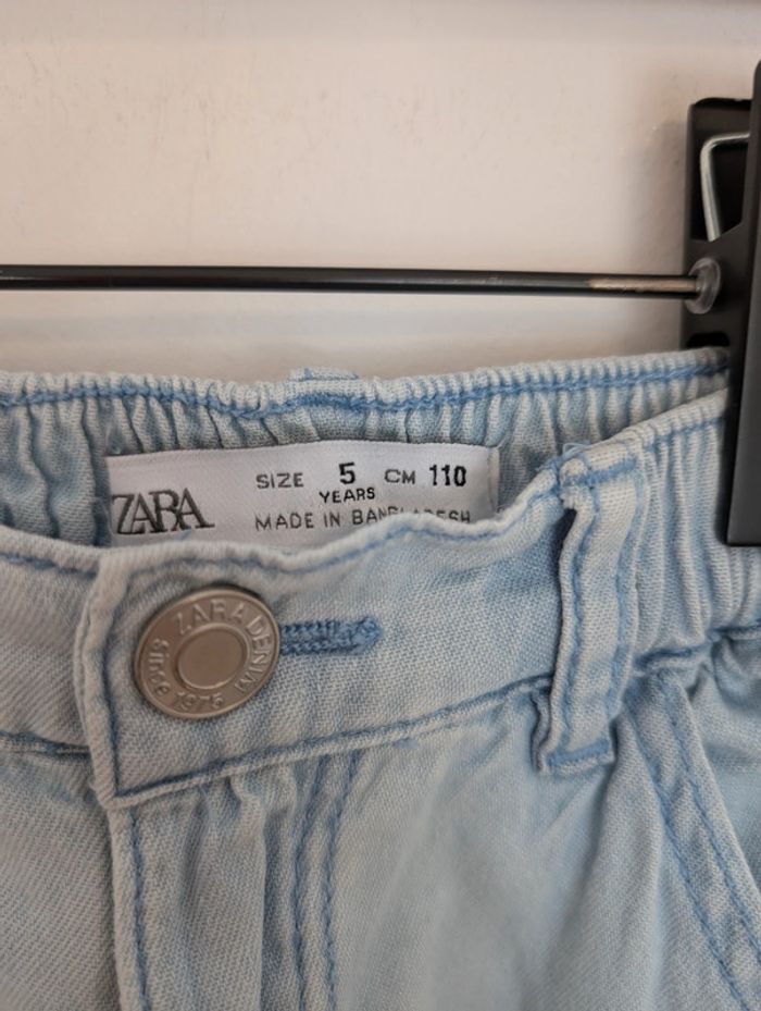 Pantalon jean cargo Zara 5 ans - photo numéro 3