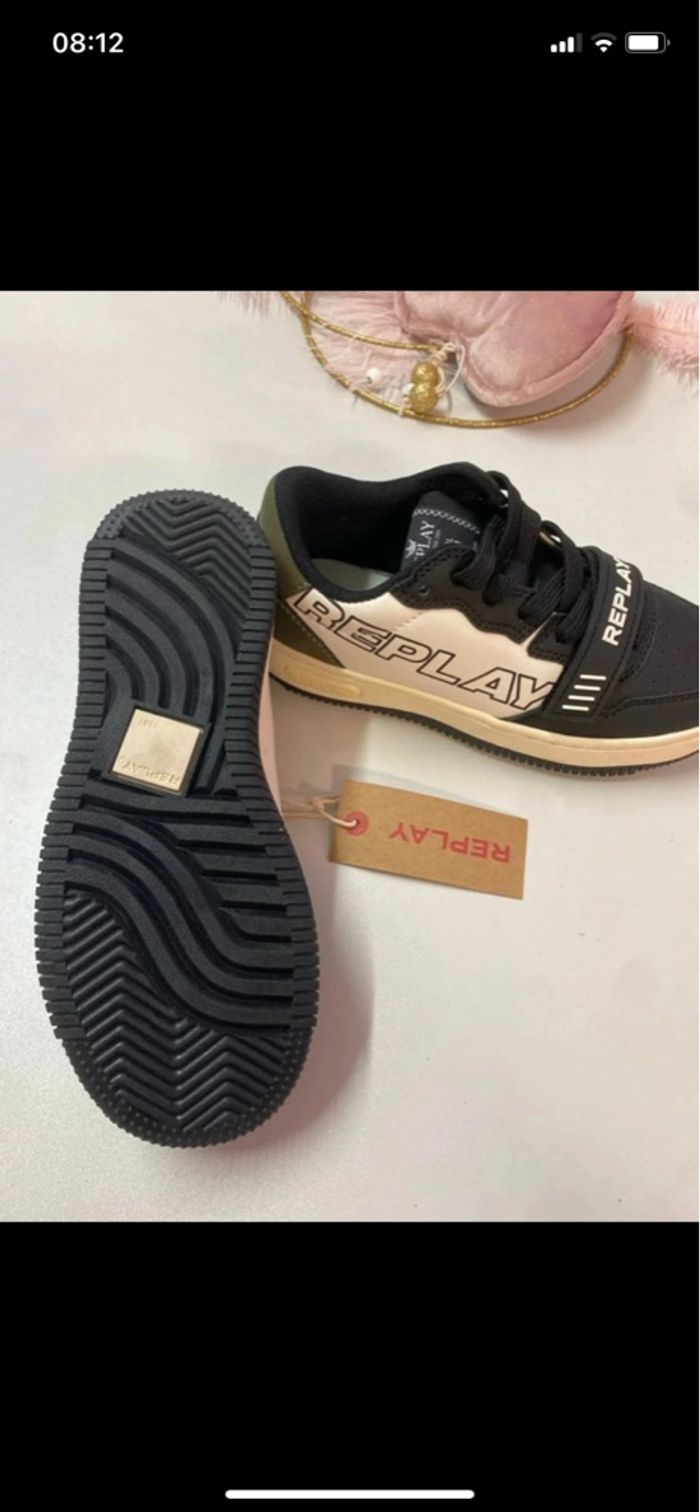 Baskets - Replay – Style urbain affirmé - Taille 31 - photo numéro 5