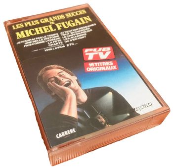 Cassette audio Michel Fugain Les plus grands succès (1989) Carrere CA 391 76731 