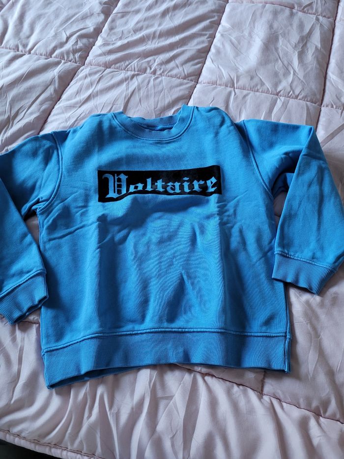 pull bleu zadig&voltaire 8ans (15e)