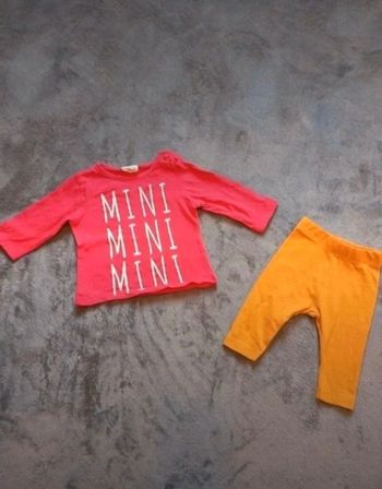 Ensemble legging+ tee shirt 3 mois