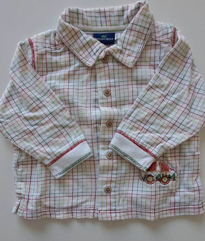 Chemise manches longues Sergent Major 6 mois