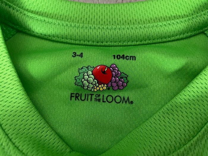 Tee shirt 3/4 ans Fruit of the loom - photo numéro 2