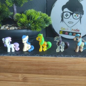 5 My Little Pony G4 blind bag Neigh Sayer Barber Groomsby Mosley Orange Powder rouge sweetie belle