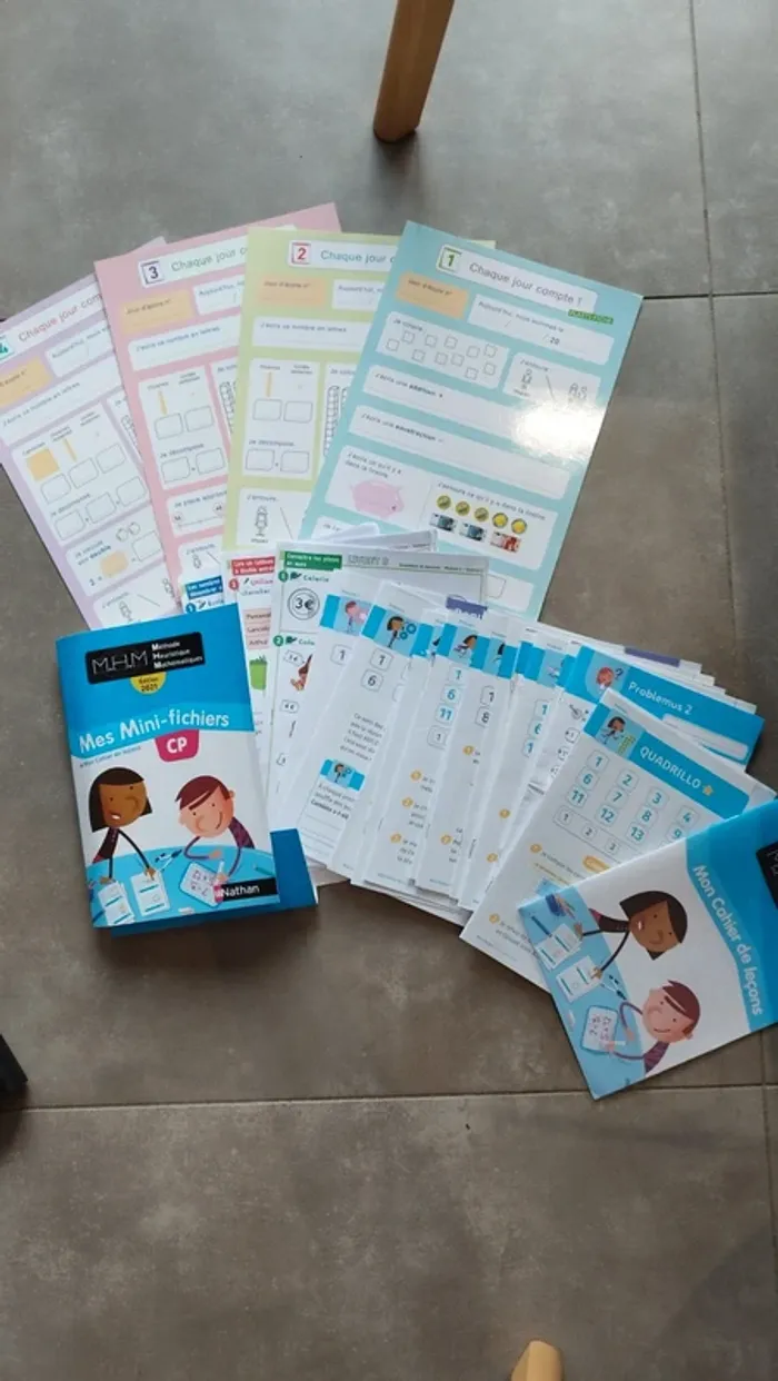 Mes mini fichiers maths CP