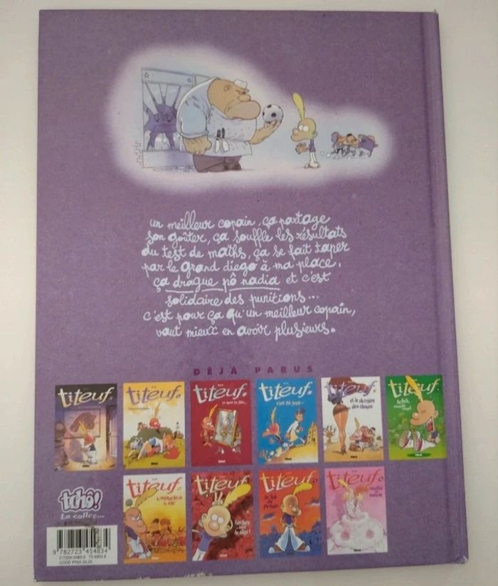 Bande dessinée Titeuf mes meilleurs copains - photo numéro 2