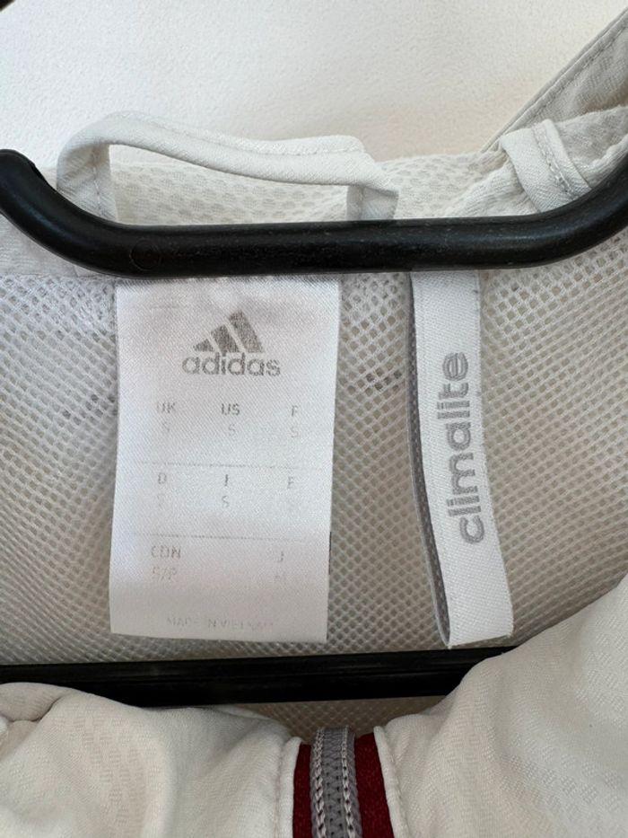 Veste blanche Bayern Munich UCL Adidas 2016/17 taille S - photo numéro 9