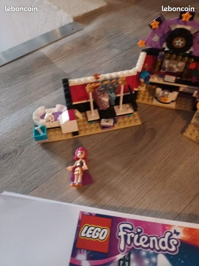 Légo la loge de la chanteuse 41104 fille friends musique chanteur stars fille violet noir - photo numéro 2