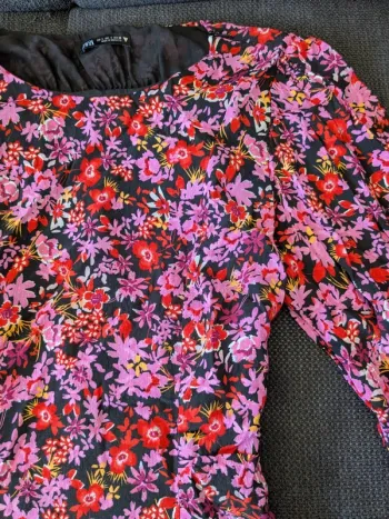 Robe à fleurs Zara