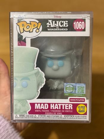 Funko Pop Disney Mad Hatter (Glow) 5000 pcs avec protection