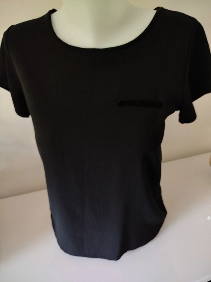 #tee shirt# noir#zara