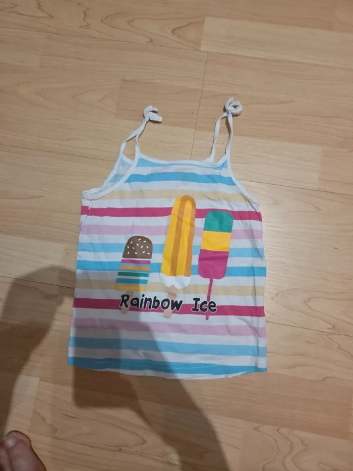 Débardeur 6ans fille tissaia