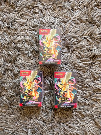 Lot de 3 bundle héros transcendants  (me2.5) scellage parfait