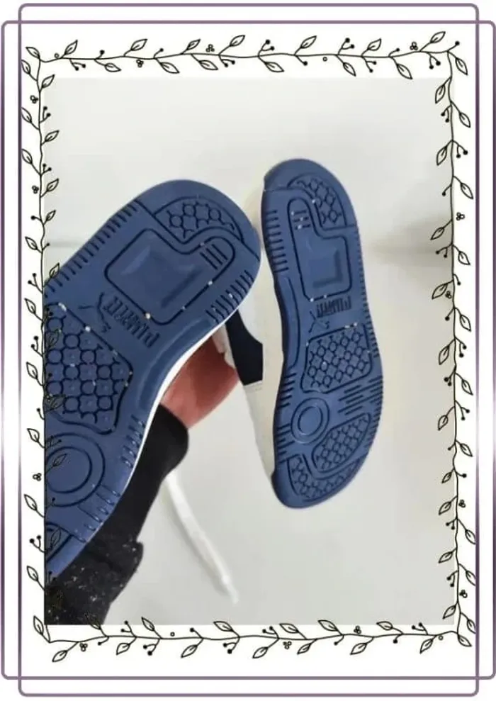 Lot de 2 paires de chaussures puma et converse bon état mais quelques tâches, taille 23 - photo numéro 8