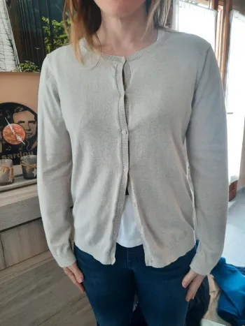 Gilet beige