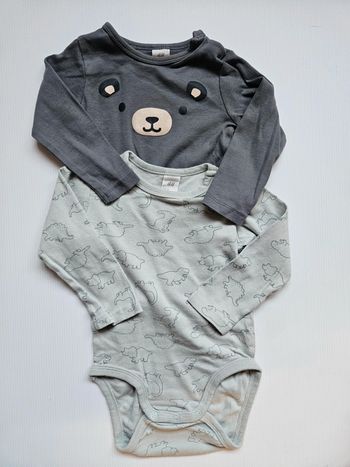 Lot de 2 bodies H&M