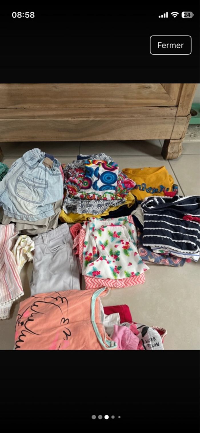Lot de vêtements fille été - photo numéro 5