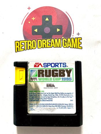Jeux Sega Mega Drive Rugby world cup 1995