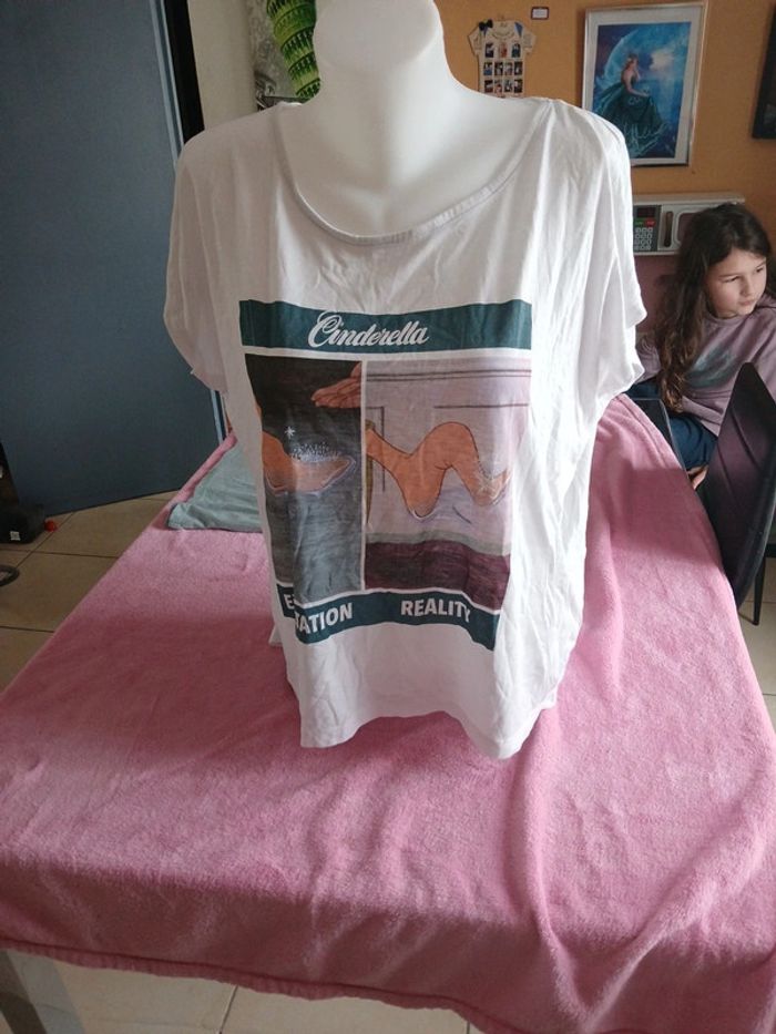 Tee shirt cendrillon