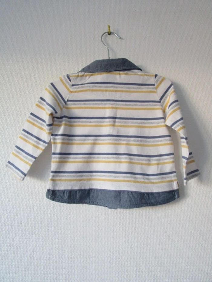 Polo rayé Sergent Major 2 ans TBE - photo numéro 5