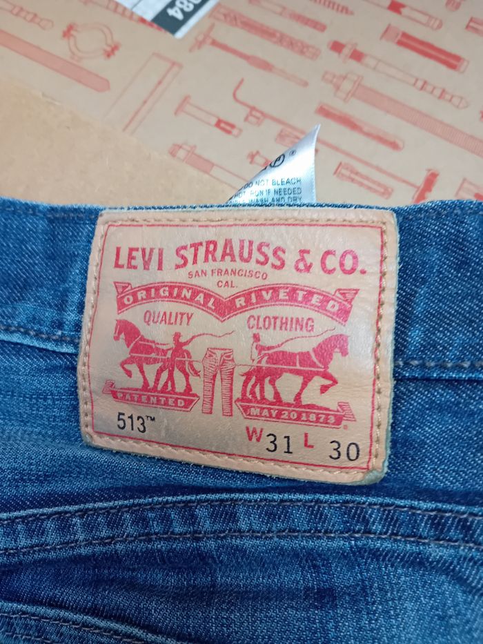 Jeans levis 513. Taille W 31 L 30 - photo numéro 5