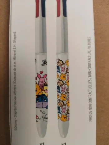 Duo 4 couleurs Winnie disney