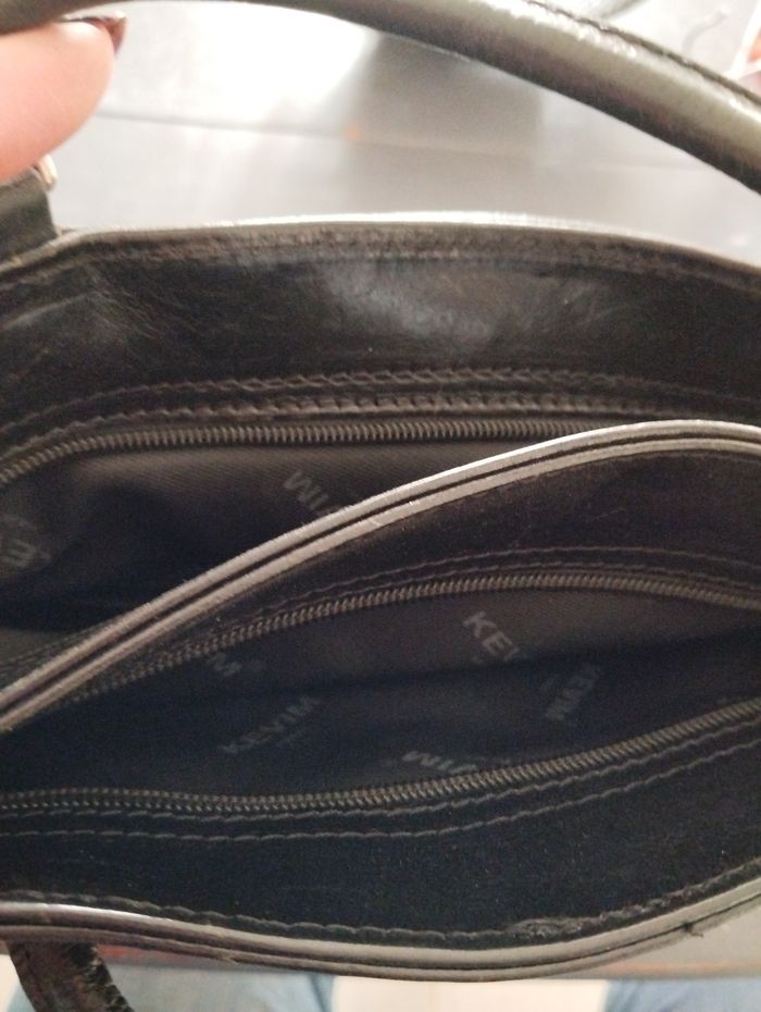 Sac à main et dos cuir noir - photo numéro 8