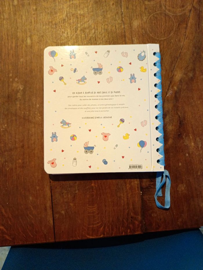 Livre Bienvenue bébé  le livre de ta naissance - photo numéro 2