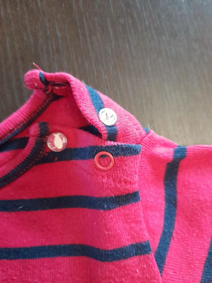 T-shirt rose 24mois - photo numéro 3