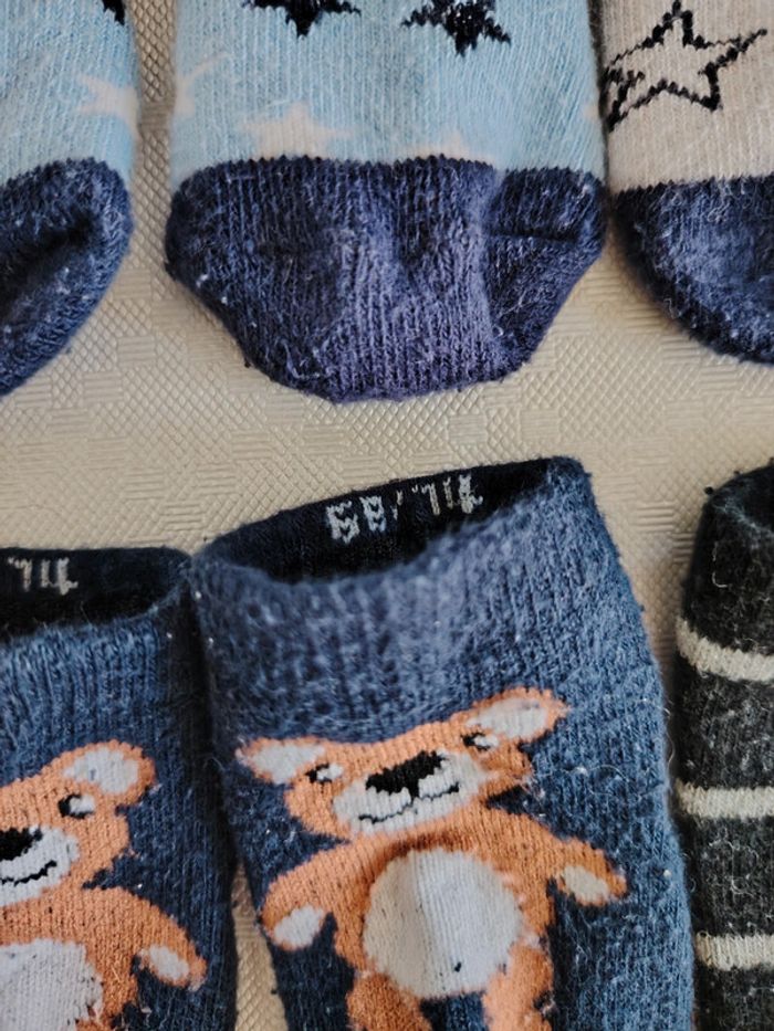 Lot de 6 paires de chaussettes bébé - photo numéro 2