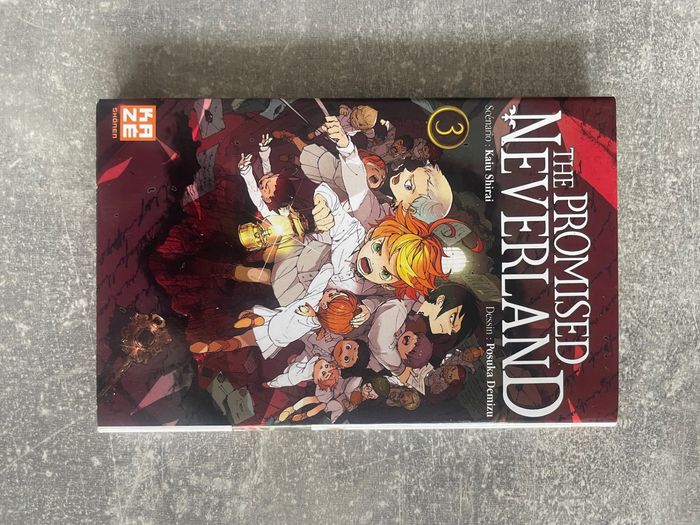 Manga The promised neverland, tome 3 en version française.